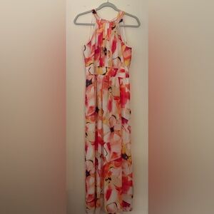 Nine West Vibrant Floral Maxi Skirt
